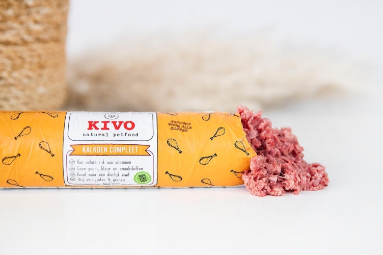 Kivo Mražené maso Krůtí svalovina, vnitřnosti a kosti mleté 500 g