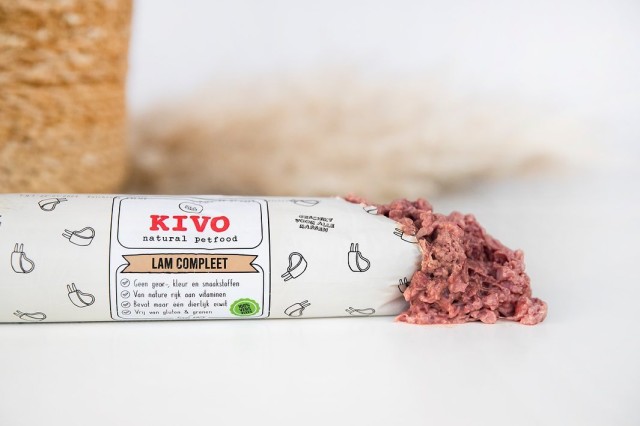 Kivo Mražené maso Jehněčí svalovina, vnitřnosti a kosti mleté 500 g