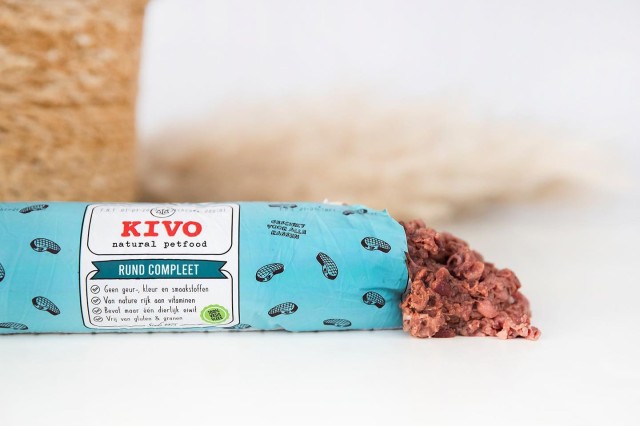 Kivo Mražené maso Hovězí svalovina, vnitřnosti a kosti mleté 500 g