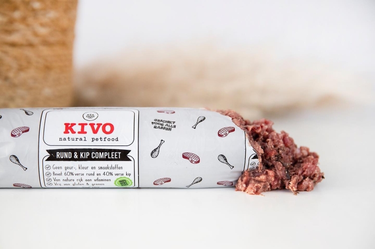 Kivo Mražené maso Hovězí a kuře mleté 500 g