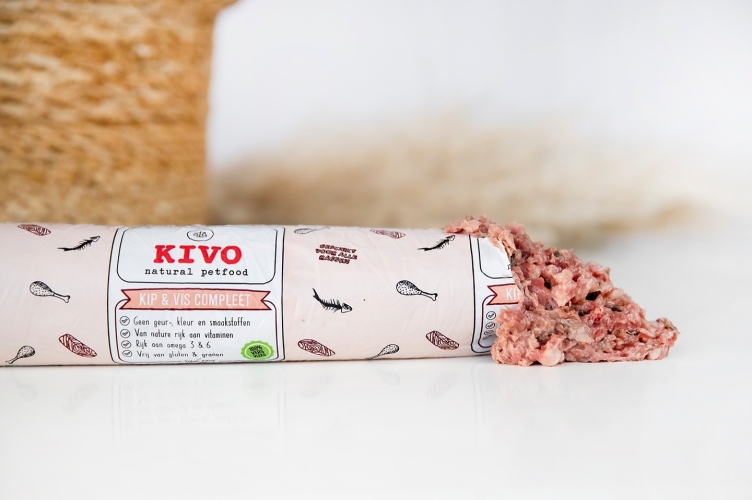 Kivo Mražené maso Kuře a ryby mleté 500 g