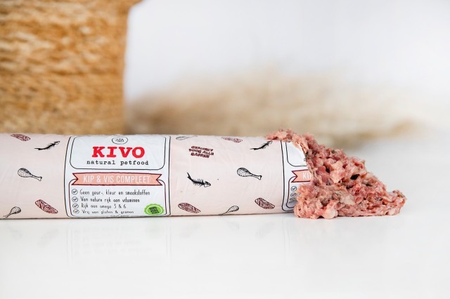 Kivo Mražené maso Kuře a ryby mleté 1 kg